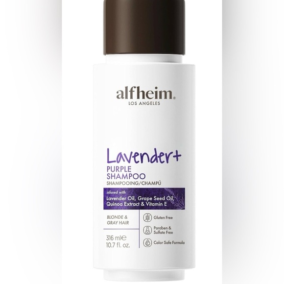 ALFHEIM Other - Lavender PURPLE Shampoo Removes Yellow and Brassy Tone, Deeply Moisturiz…​​